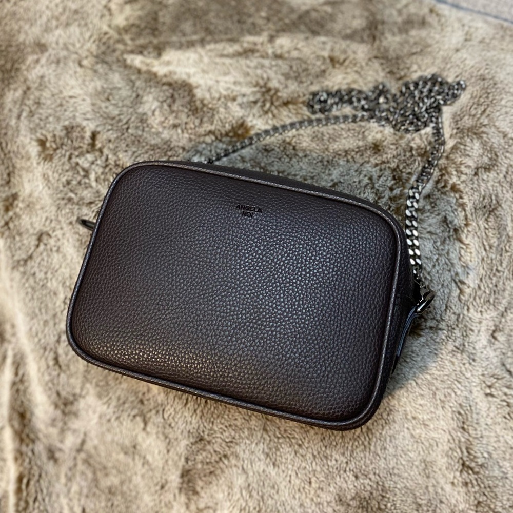 Angela Roi Black Crossbody Bag